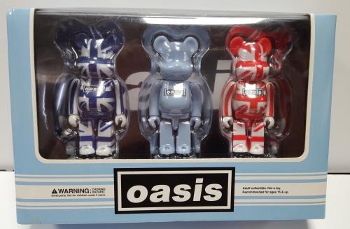 Oasis Set Of Three Be@rbricks Japanese Promo memorabilia